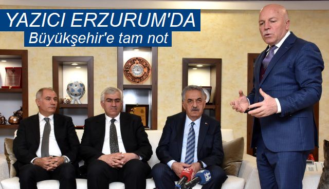AK Parti Genel Başkan Yardımcısı Hayati Yazıcı Erzurum'da