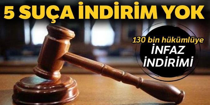 130 bin hükümlüye infaz indirimi