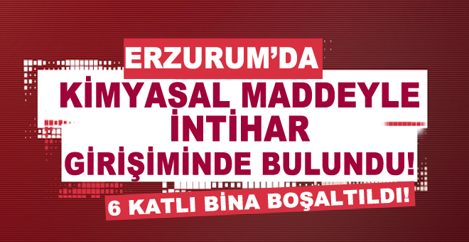 Erzurum'da siyanür alarmı...17 kişi hastahanelik oldu