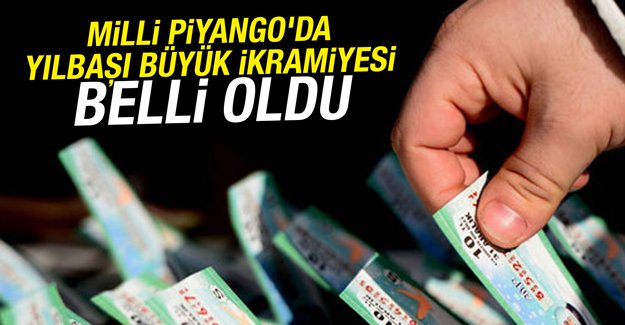 Yılbaşı özel çekilişinde büyük ikramiye 80 milyon lira oldu