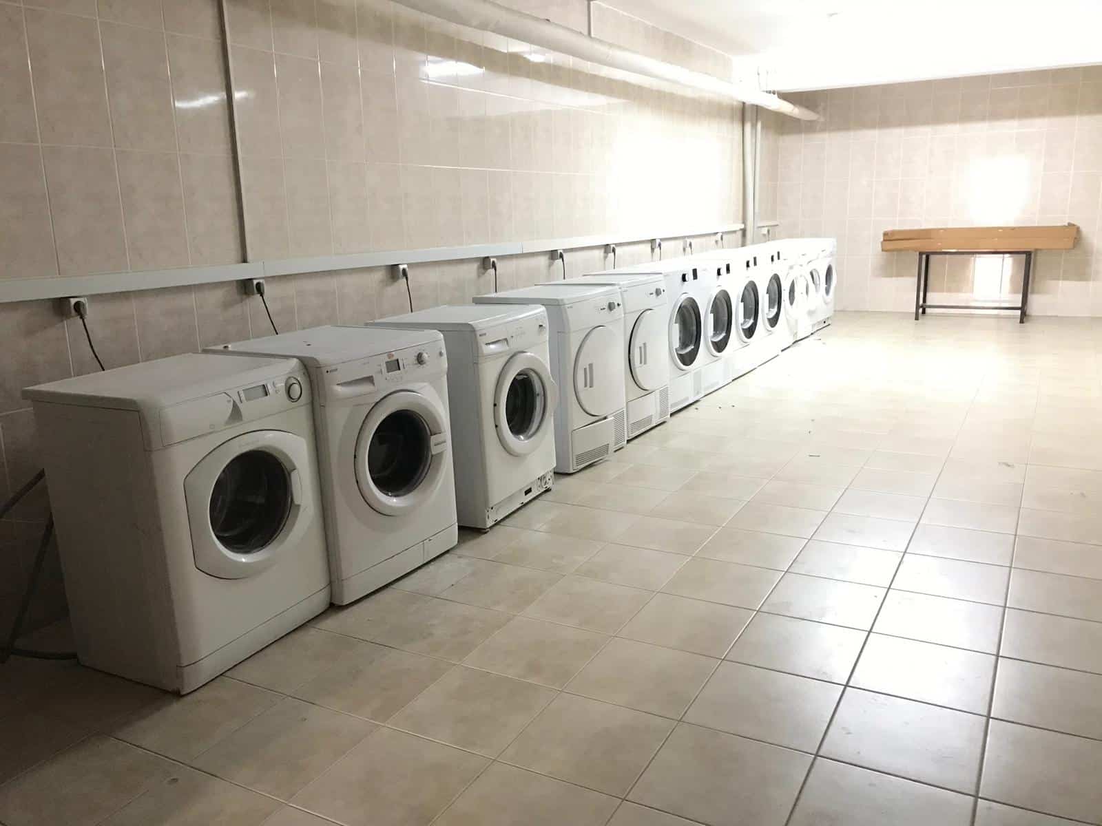 Erzurum’da üniversite öğrencilerine özel ”ücretsiz çamaşırhane” hizmeti