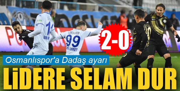 Lidere selam durma zamanı: 2-0