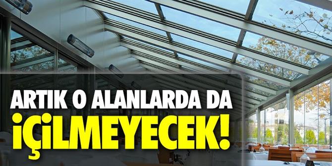 Artık o alanlarda da sigara içilmeyecek