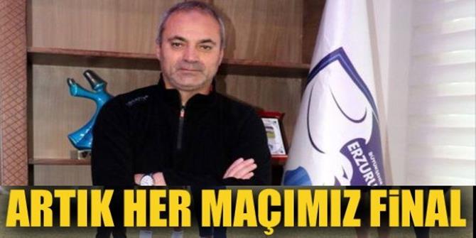 Erzurumspor için her maç final