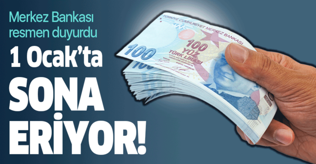 Yeni Türk Lirası banknotların zaman aşımı yıl sonunda dolacak