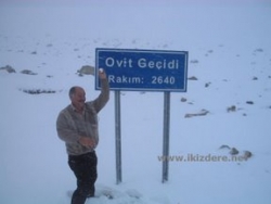 Ovit Dağı'nda Ulaşıma Kar Engeli!