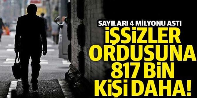 Eylül ayı işsizlik rakamları açıklandı, yüzde 13.8 oldu