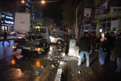 Erzurum'da bomba korkusu yarattı