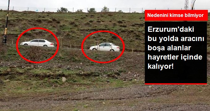 Gizemli Yolda Boşta Bırakılan Araçlar Kendi Kendine Rampa Çıkıyor