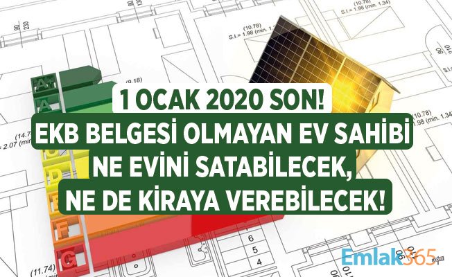 Enerji kimlik belgesi için geri sayım başladı