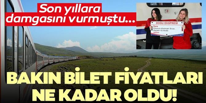 Bakın bilet fiyatları ne kadar oldu!