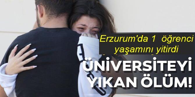 Erzurum'da üniversite öğrencisi kazada öldü