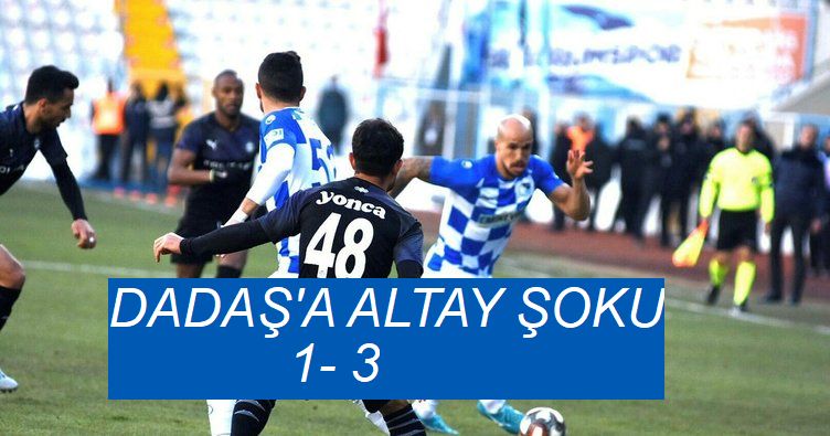 TFF 1. Lig: BB Erzurumspor: 1 - Altay: 3