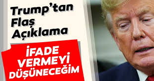 Trump'tan azil açıklaması