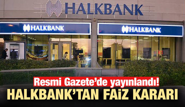 Halkbank'tan bazı kredilerde yüzde 100 faiz indirimi