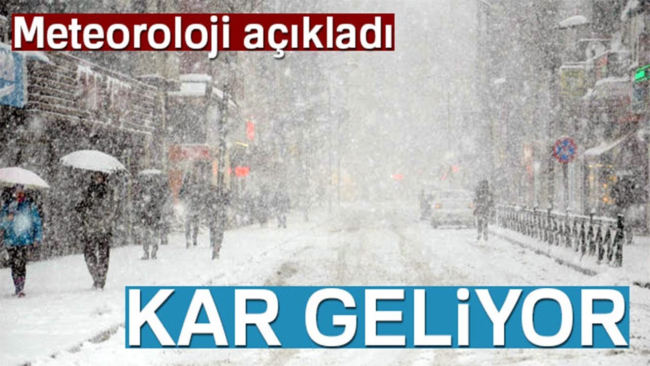 Kar geliyor!