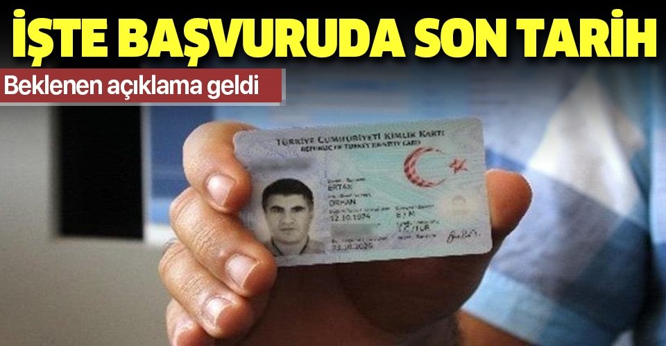 Nüfus ve Vatandaşlık Müdürlüğünden 'yeni kimlik' açıklaması!.