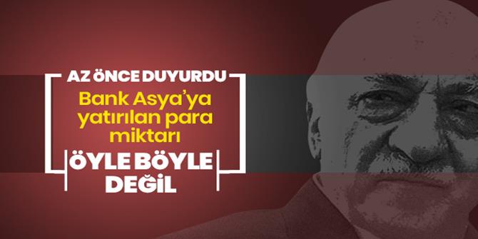 OHAL Komisyonu Başkanı açıkladı: Bank Asya'ya 2 milyar 369 milyon lira yatırıldı