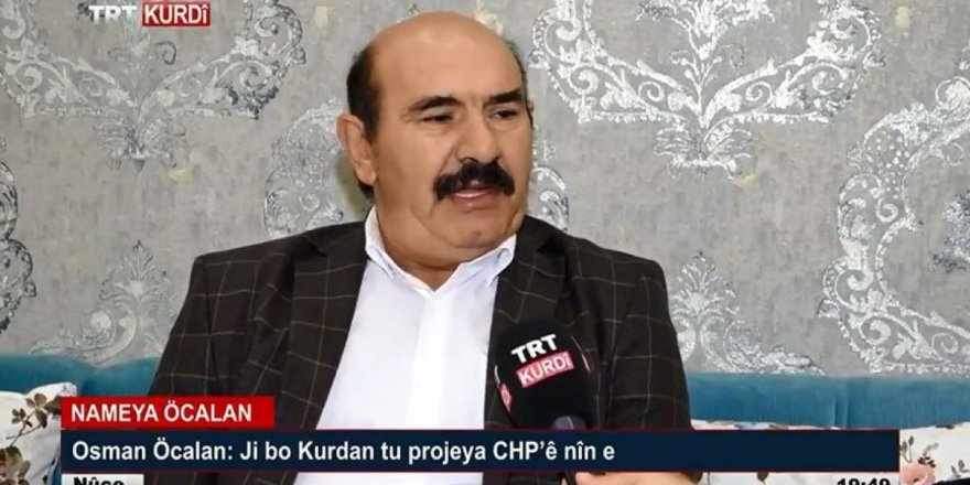 Osman Öcalan'ın TRT'ye çıkmasına savcılıktan skandal yanıt