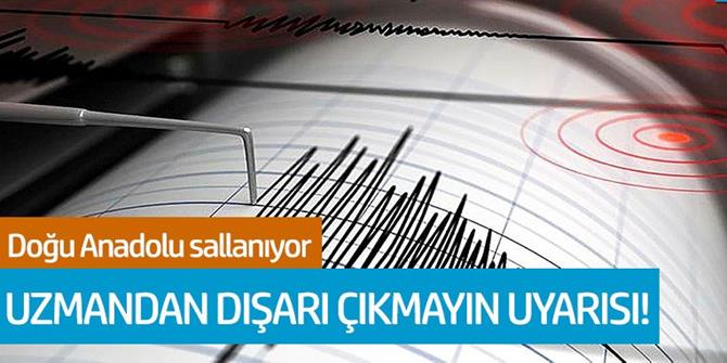 Doğu Anadolu sallanıyor...