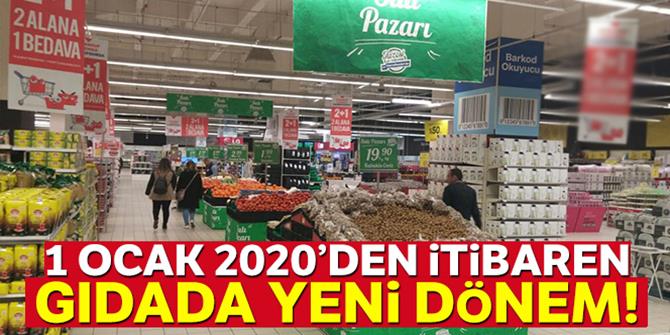 Gıdada yeni etiket dönemi başlıyor