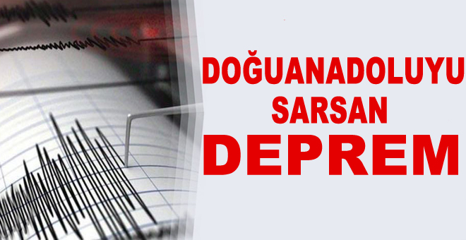 Kars'taki deprem Erzurum'da da hissedildi