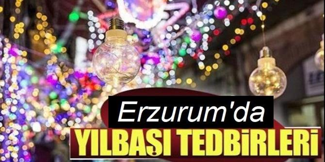 Erzurum’da yılbaşı öncesi güvenlik tedbirleri