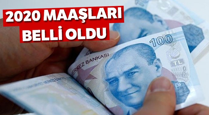 Memurun zamlı maaşı belli oldu