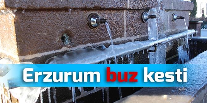 Erzurum buz kesti