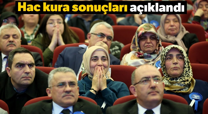 2020 Hac kura sonuçları açıklandı