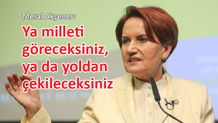 Meral Akşener'den Kanal İstanbul açıklaması: Buna geçit vermeyeceğiz