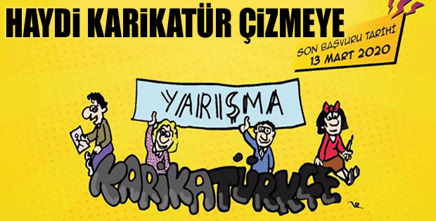 Haydi karikatür çizmeye...