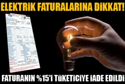 Elektrik faturaları için önemli karar!