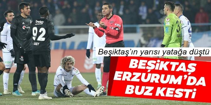 Beşiktaş’ın yarısı yatağa düştü