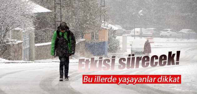Erzurum, Erzincan ve Ağrı'da kar bekleniyor