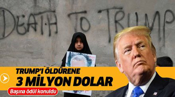 Trump'ı öldürene 3 milyon dolar!