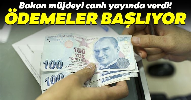 Bakan Pakdemirli: Destek ödemeleri kimlik numarasının sonu 0-2 olanlara bugün başlıyor