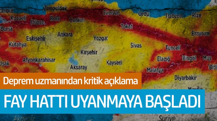 Deprem uzmanı Naci Görür: Fay hattı uyanmaya başladı!