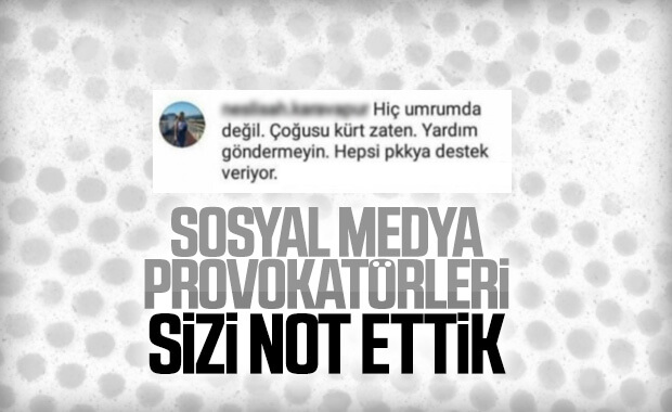 Sosyal medyadaki provokatif paylaşımlara soruşturma başlatıldı