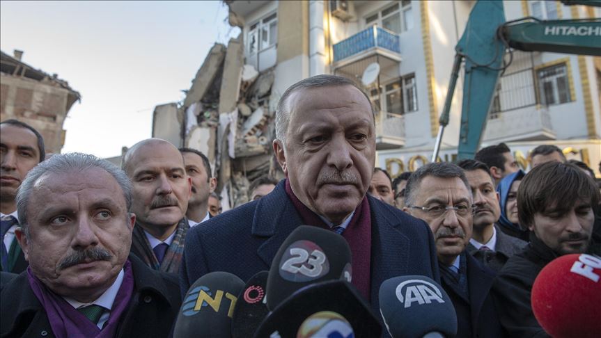Erdoğan: Zemin etütlerinden sonra inşaatları yapacağız