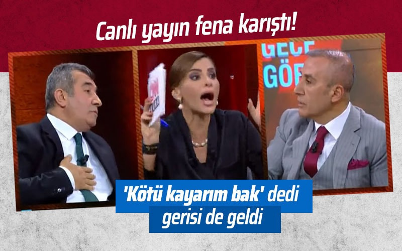 'Kötü kayarım bak' dedi canlı yayın karıştı!