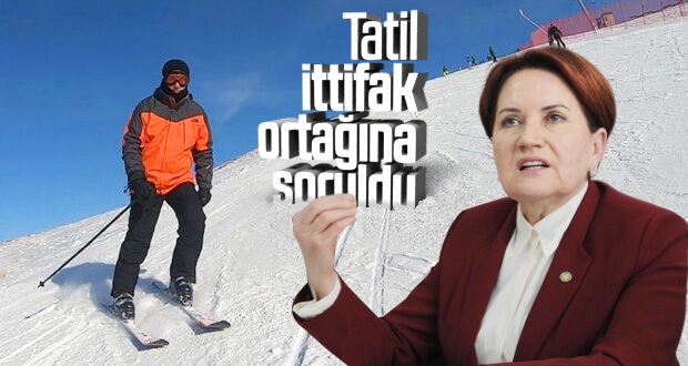 Meral Akşener, İmamoğlu'nun tatili hakkında konuştu