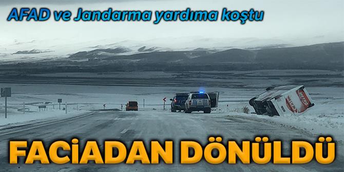 Kars'ta facianın eşiğinden dönüldü