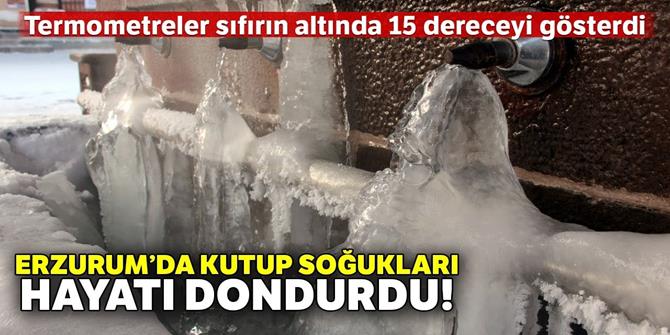 Bingöl-Erzurum karayolu büyük araç trafiğine kapatıldı