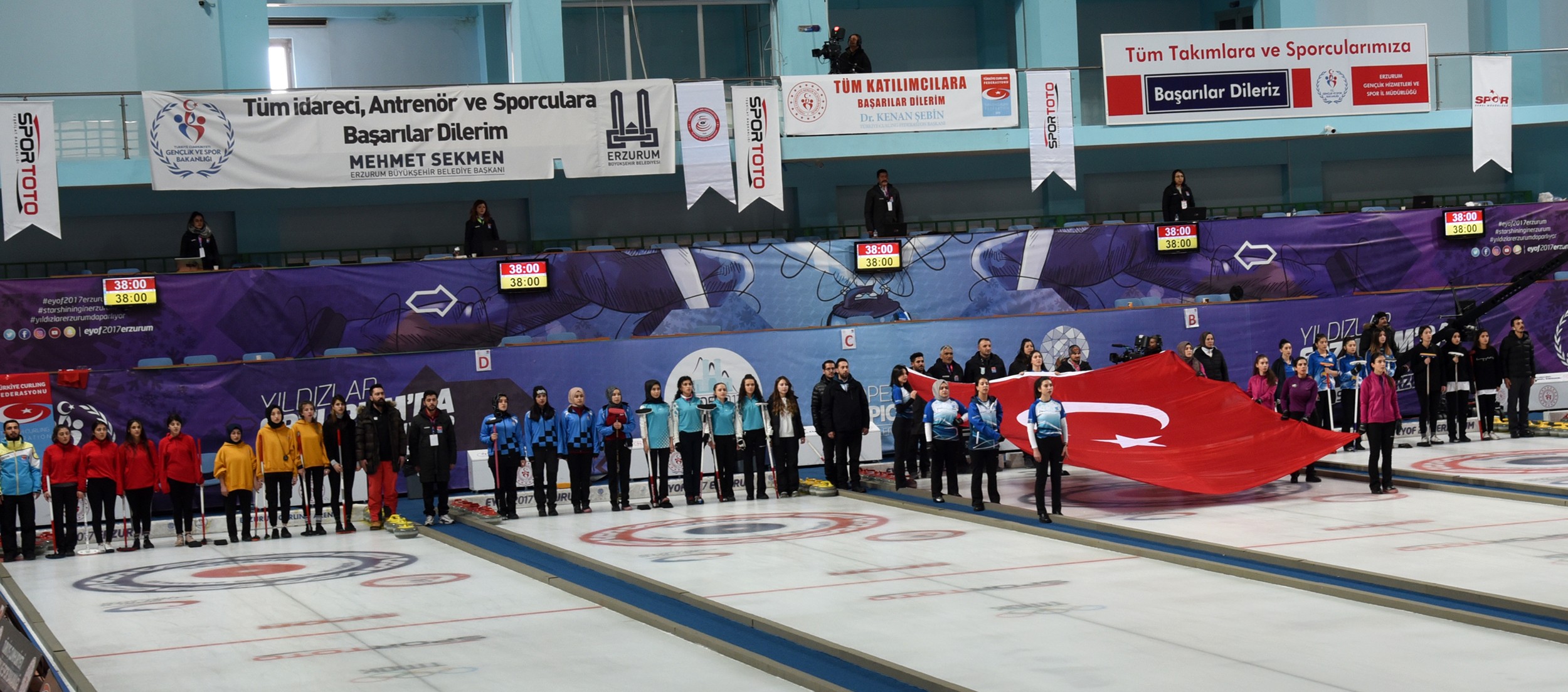 Türkiye Curling Federasyonu’ndan Büyükşehir’e teşekkür