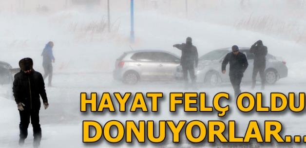 Doğu Anadolu'da dondurucu soğuklar yaşamı zorlaştırıyor