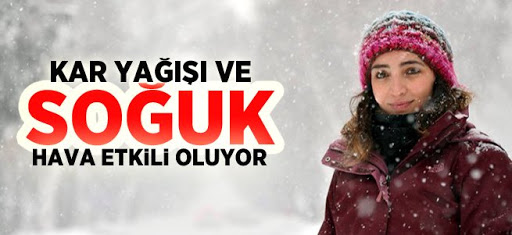 Doğu'da kar yağışı ve soğuk hava etkisini sürdürüyor