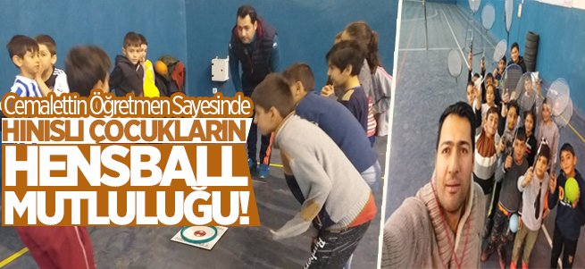 Hınıslı Çocuklar Hemsball'ı Çok Sevdi…