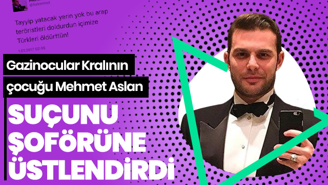 Mehmet Aslan'ın şoförüne 'suç üstlenme' davası