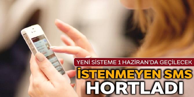 İstenmeyen SMS hortladı